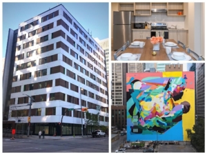 Photo: Office tower-to-residental conversion NEOMA