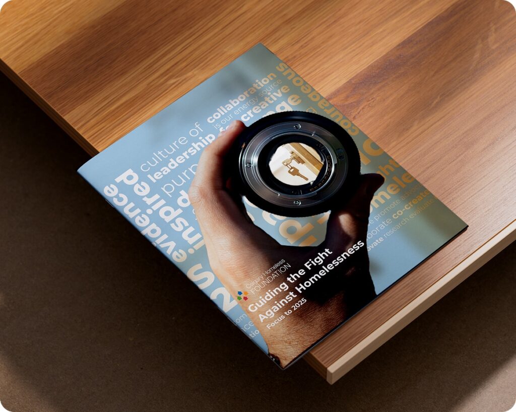 Strategic Plan booklet on tablet